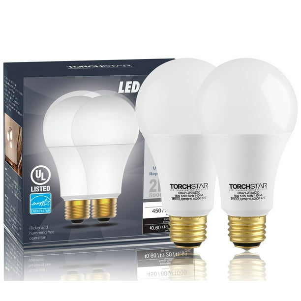 3 Way A21 LED Light Bulb, 40/60/100W Equivalent, ENERGY STAR + UL