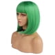 thumbnail image 4 of Peluca Verde Esmeralda Agua Corta Bob para Cosplay verde Unitalla Lymalimoon SW-BOB-Verde_Mar, 4 of 6