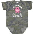 thumbnail image 3 of Inktastic Mommom Loves Me Girls Bear Girls Baby Bodysuit, 3 of 5