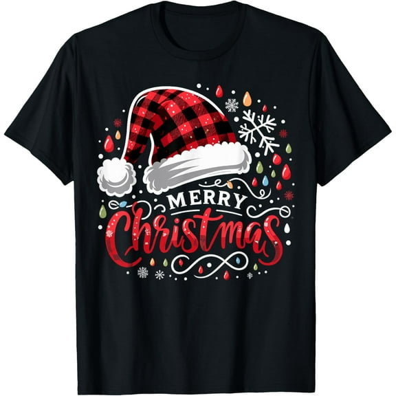 Premium model-Unisex-100% cotton-Funny Merry Christmas T-Shirt