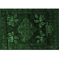 thumbnail image 1 of Ahgly Company Indoor Rectangle Persian Emerald Green Traditional Area Rugs, 8' x 12', 1 of 4