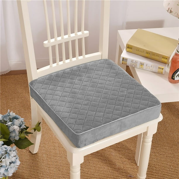 Non-Slip Chair Seat Cushion Soft Square Thick Foam Pads for Kitchen