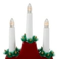 thumbnail image 6 of Northlight LED Lighted Christmas Candelabra Bridge - 13" - Red Base - C6 Clear Lights, 6 of 8