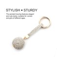 thumbnail image 2 of destyer Keychain Aesthetic Keyring Handbag Backpack Key Chain Anniversary Birthday Wedding Holiday Decoration Present Accessory Silver, 2 of 5