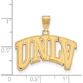 thumbnail image 2 of 14K Yellow Gold 14Ky Logoart University Of Nevada Las Vegas Large Pendant (19 X 27) Made In United States 4y002unl, 2 of 5