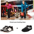 thumbnail image 4 of 4 Pieces Bowling Shoe Covers Shoe Sliders for Bowling Shoes Dry Men Women Shoe Protector Covers Shoe Accessories, 4 of 7