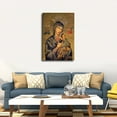 thumbnail image 3 of Our Mother of Perpetual Help Blessed Virgin Mary Religion Canvas Poster Modern Kitchen Aesthetic Picture Wall Art Home Office Decoration Painting Holiday Gift (16 * 24,unframed), 3 of 6