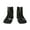 1 Black, variant on Spiders On The Web Pattern Quarter Crew Socks,Toe Seamed Ankle Socks,Cotton Cushioned Breathable Athletic Crew Sports Socks