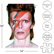 AQUARIUS David Bowie Aladdin Sane Puzzle (500 Piece Jigsaw Puzzle) - Glare Free - Precision Fit - Officially Licensed David Bowie Merchandise & Collectibles - 14 x 19 Inches