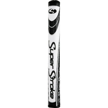 Super Stroke Legacy Mid Slim 2.0 Putter Grip (Black/White, .580 core) Golf