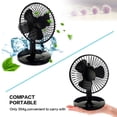 thumbnail image 2 of Desktop Fan Silent Oscillating Mini USB Cooling Table Fan Personal Fan for Home, 2 of 9