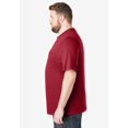 thumbnail image 3 of Boulder Creek by KingSize Men's Big & Tall Heavyweight Pocket Crewneck T-Shirt, 3 of 6