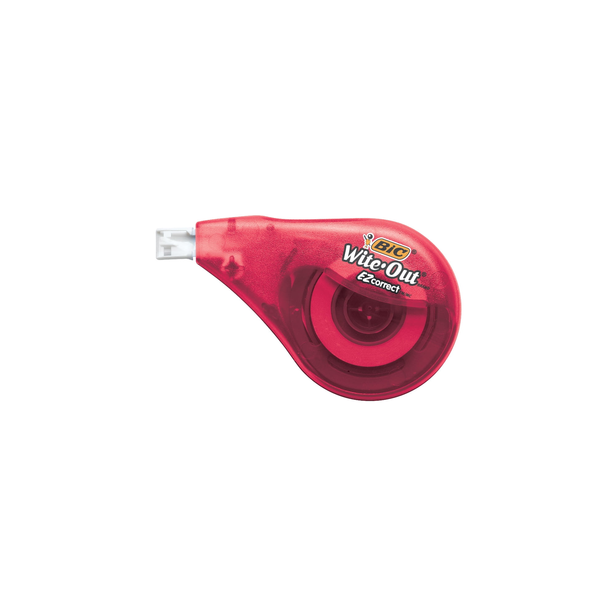 BIC Wite-Out EZ Correct Bande Correctrice, Blanc, Pas de Temps de Séchage, Bande Résistante aux Déchirures, 1-Paquet