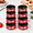 Red-8, variant on 8 4 Inch Springform Pans Mini Cheesecake Black