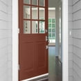 thumbnail image 6 of Glidden HEP Warm Mahogany / Red Satin Exterior Paint with Primer, 1 Quart, 6 of 10