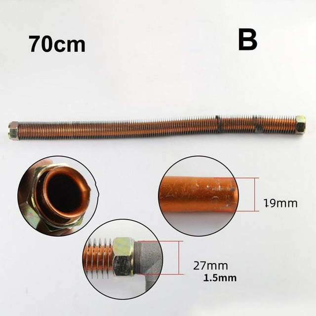 Bgsha Tube de Décharge de Compresseur d'Air Accessoires de Compresseur d'Air Tête de Pompe Haute Pression