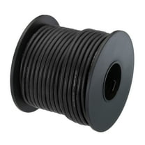 Uxcell 16 Gauge Silicone Wire 16AWG Electrical Wire Stranded Tinned Copper High Temp Hookup Spool 49.2ft Black