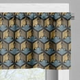 thumbnail image 5 of Ambesonne Japanese Valance & Curtain, Classic Birds, 55"x45", Sand Brown Blue Grey, 5 of 6