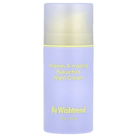 By Wishtrend Vitamin A-Mazing Bakuchiol Night Cream, 1.05 oz (30 g)