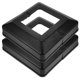 thumbnail image 1 of KAKOWELY 2Ud Protectores De Postes De Vinilo Negros Con Acabado Elegante Para Y Escaleras, 1 of 8