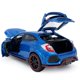 thumbnail image 4 of 2017 Civic Type R Modelo Coche Hatchback Deportes Coches De Juguete Fundidos A Presión Escala 1/32 Metal Pull Back Vehículos Fundidos A Presión Para Niños Puertas Luz Abierta Sonido Niños Juguetes Col, 4 of 5