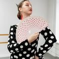 thumbnail image 4 of Byfri White Spanish Double-Sided Dot Folding Hand Fan Vintage Style for Dance Photo Prop 9.06inch, 4 of 7