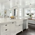 thumbnail image 2 of Houzer Platus 30 in White Fireclay Apron Front Farmhouse Single Bowl Kitchen Sink - PTS-4118 WH, 2 of 9