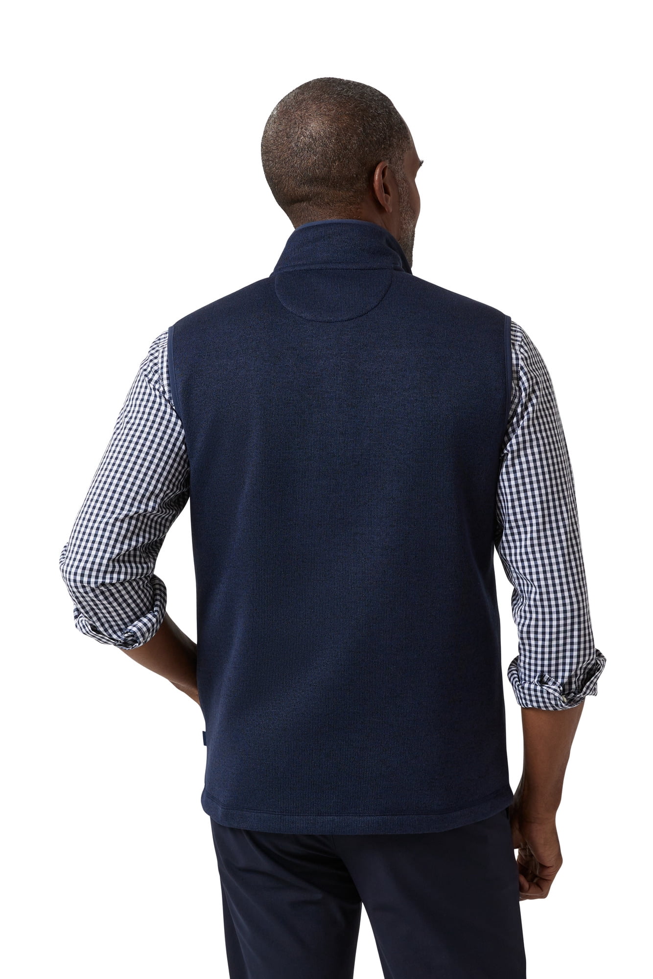Chaps Men's & Big Men's Sweater Fleece Vest