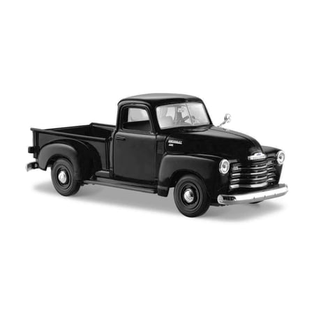 1950 Chevy 3100 Pickup Truck, Black - Maisto 31952BK - 1/24 Scale Diecast Model Car