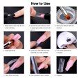 thumbnail image 4 of Anself Kit Completo de Uñas con 4 Esmaltes en Gel, Base, Top Coat, Lima, Limpiador, Tips y Pincel Doble Punta para Manicura Profesional o Casera., 4 of 7