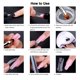 thumbnail image 3 of Juego de gel para uñas, 4 colores, capa base de gel para uñas y, 3 of 8