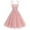 Pink, variant on hotojiny Women Heart Print Maxi Dress Valentine's Day Gifts Cocktail Party Dresses Fashion Sleeveless A-Line Flowy Mesh Dress
