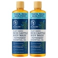 thumbnail image 1 of Dr. Jacobs Naturals Pure Castile Soap Liquid Body Wash Peppermint - Jabón natural con vitamina E y aloe vera para hidratar la piel seca y sensible - Hecho en los EE. UU. - 16 oz Paquete de 2, 1 of 5