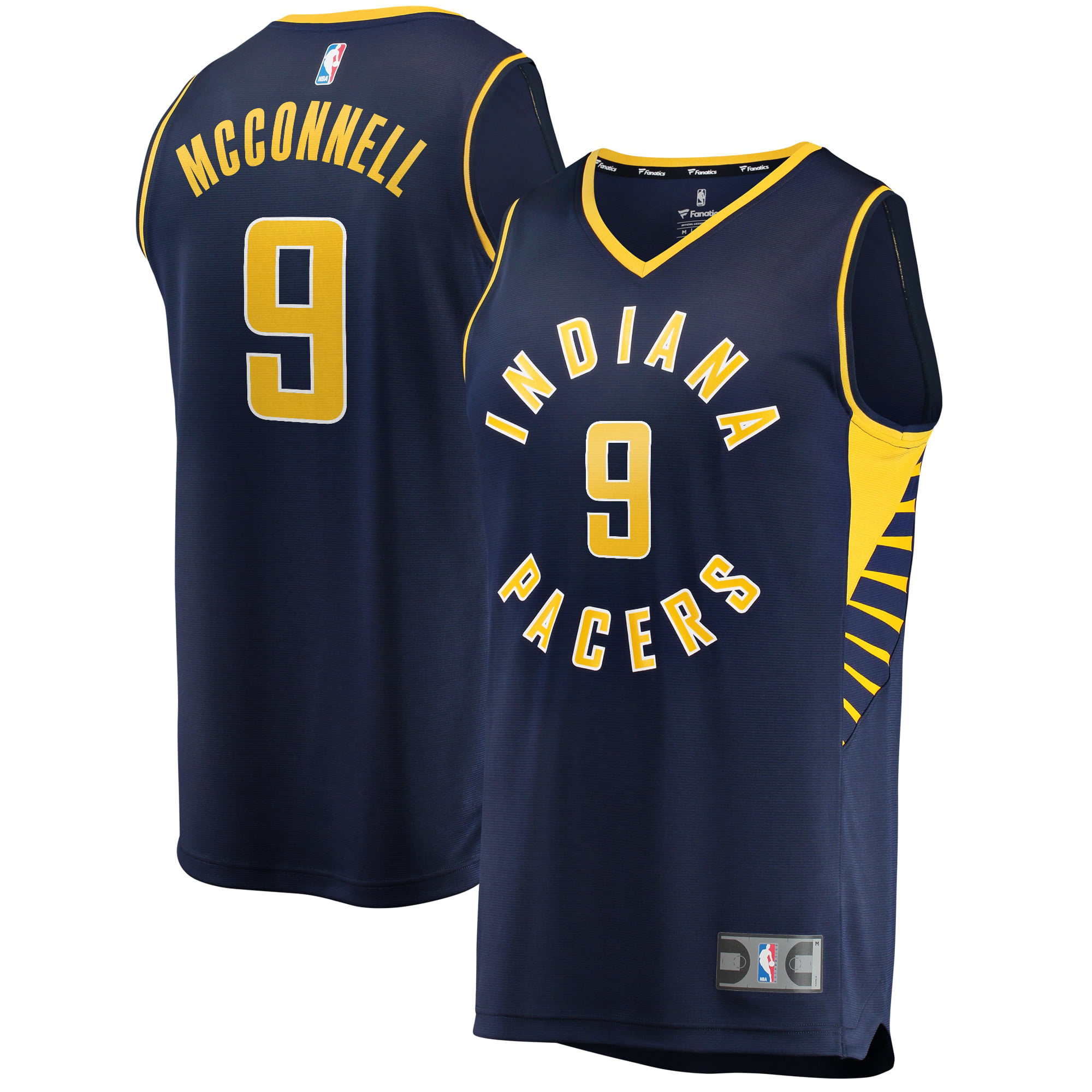 tj mcconnell pacers jersey