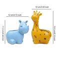 thumbnail image 4 of Jarrón con forma de animal Kearding decorativo de resina Tipo 1, 4 of 6