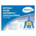 thumbnail image 1 of Retinol, ácido ascórbico, colecalciferol Medimart solución 5 ampolletas de 3 ml c/u, 1 of 4