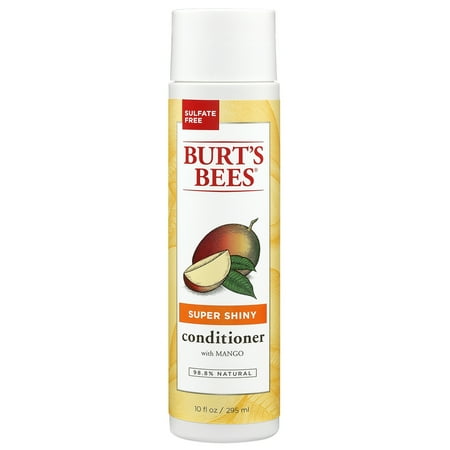 Burt's Bees Super Shiny Conditioner, Mango Scent, 10 Ounces