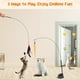 thumbnail image 2 of Juguetes interactivos con plumas Cat Wand Toy Depets, 15 unidades, 2 of 7