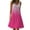 Pink, variant on Bigersell Off the Shoulder Dresses for Women Fashion Holiday Summer Gradient Print Sleeveless Party Beach Dress Plus Slip Dress Style 9141, Female Short Dresses Black S