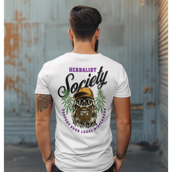 HS Deadhead logo/ 100% Cotton/ Color: White