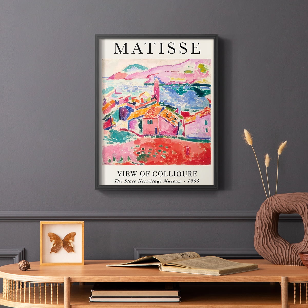 Matisse CLXXVII Framed Print in Black Solid Wood 8 x 10 Framed Print