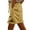 Yellow(Womens Shorts), variant on GUACER Lounge Shorts for Women Cotton Linen Comfy Drawstring High Waist with Pockets Lightweight Shorts