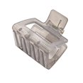 thumbnail image 1 of French Hair Claw Clip Small Solid Color Rectangle Hair Clamp Geometric Hair Claw, 1 of 10