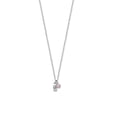thumbnail image 2 of Women's .925 Sterling Silver Oxidized Heart Tag Charm, 2 of 2