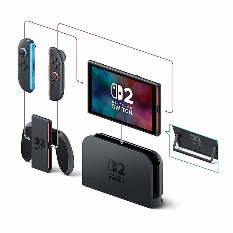 Nintendo Switch 2 Console Bundle with Samsung 256GB microSD