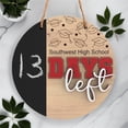 thumbnail image 5 of Graduation Countdown Wooden Sign 12 Inch Erasable Blackboard | High School/College Graduation Season Decoration | Hangable Countdown Calendar Sign | G Ift For Graduates, 5 of 5
