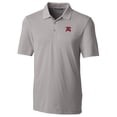 thumbnail image 2 of Men's Cutter & Buck  Gray Richmond Flying Squirrels DryTec Forge Stretch Polo, 2 of 3