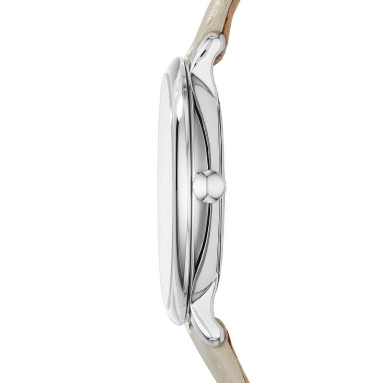 Fossil Women's Jacqueline Three-Hand Day-Date, Stainless Steel