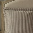 thumbnail image 3 of Ensemble de Literie Jacquard Géométrique Madison Park Signature Grace 8 Pcs en Beige, 3 of 17