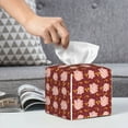 thumbnail image 5 of Goofa Cute Pig with Coins Tissue Box Cover PVC Leather Tissue Holder Square Facial Tissue Case Facial Paper Organizer Dispenser for Bathroom, Vanity Countertop, 5 of 8